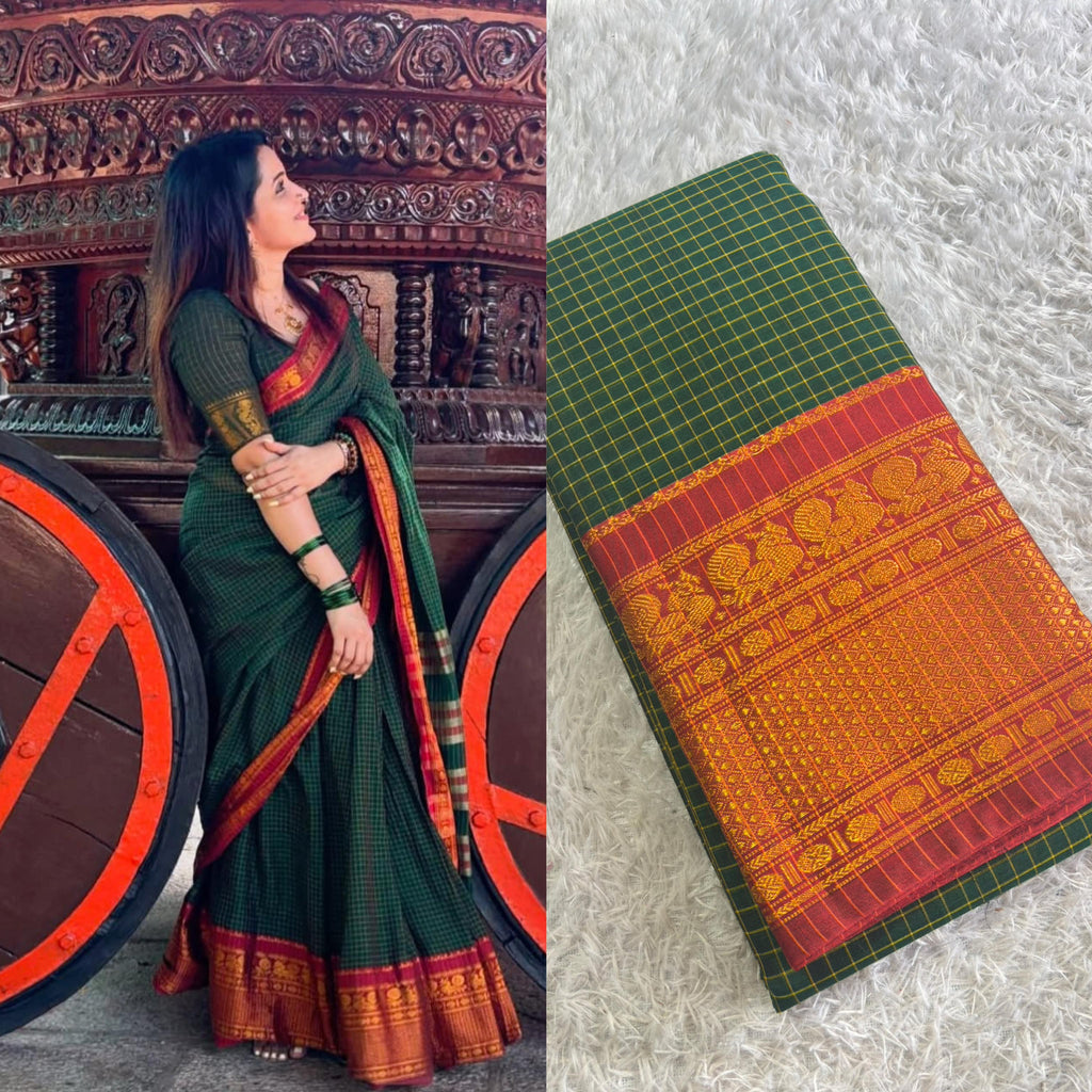 Narayanapet Cotton Saree